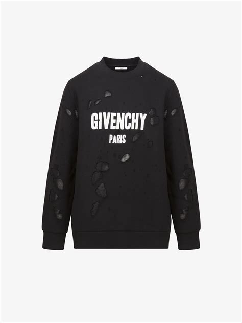 cnfashionbuy givenchy sweatshirt|sweatshirt Givenchy paris destroyed.